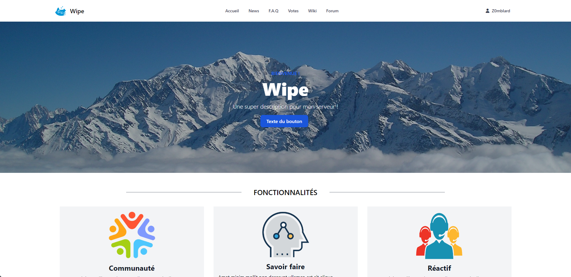 News Téléchargez Wipe dès maintenant